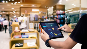 Retail POS workflow configured with System Navigator