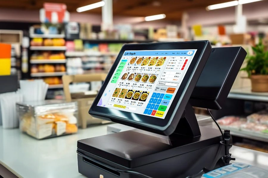 Supermarket POS billing and stock workflow